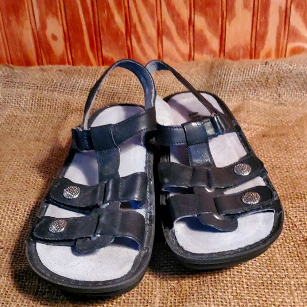 Alegria pg lite black stylish sandal